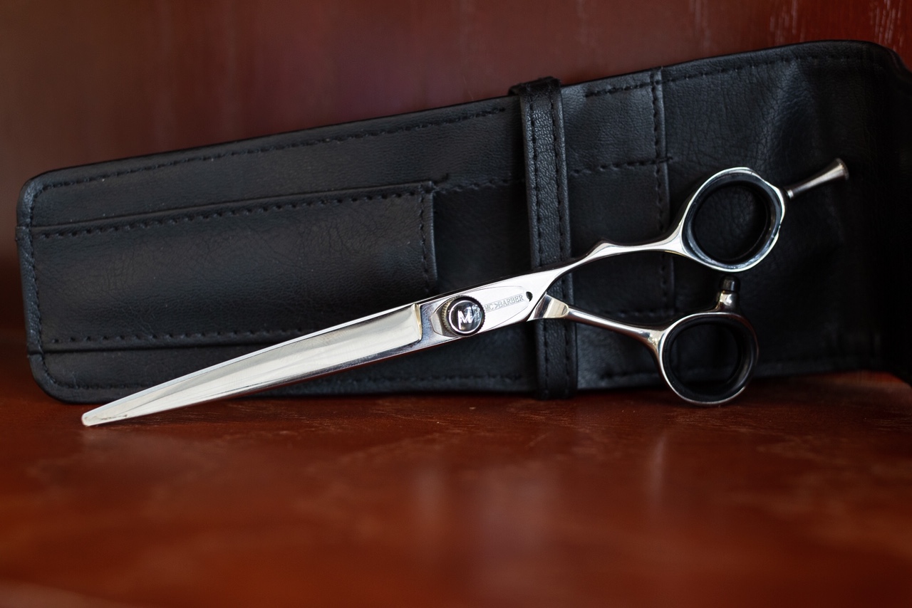 KASHI japanese cobalt steel curved shear - 3 sizes available - Ideal Barber  Supply